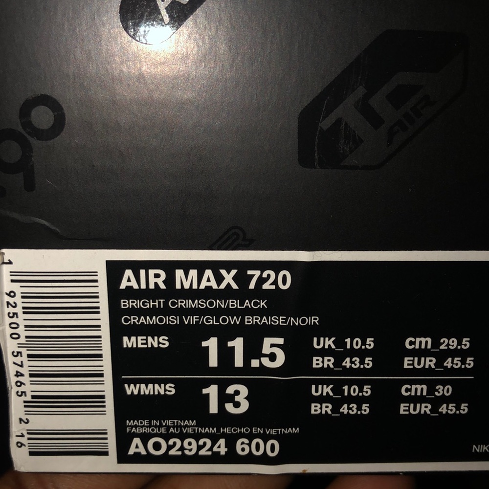 AirMax 720 - Picture 5 of 5